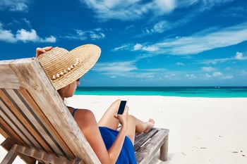 Mobile use on vacation